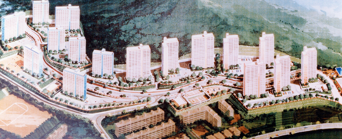 덕천2지구 주택건립사업 조감도