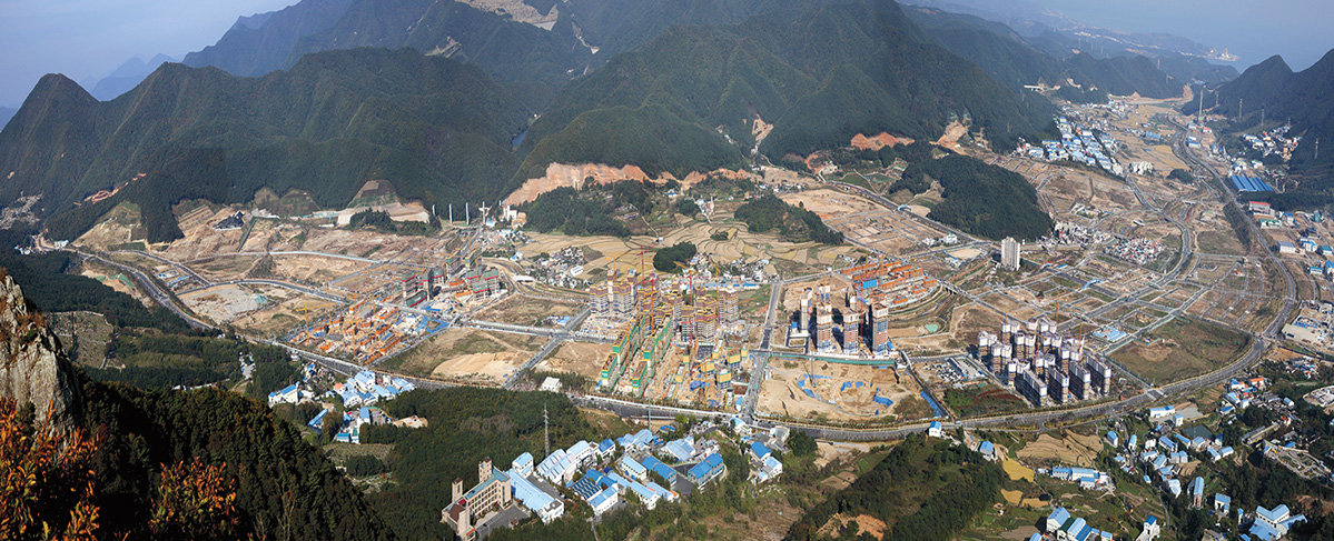 정관신도시 택지개발사업 현장(2007)