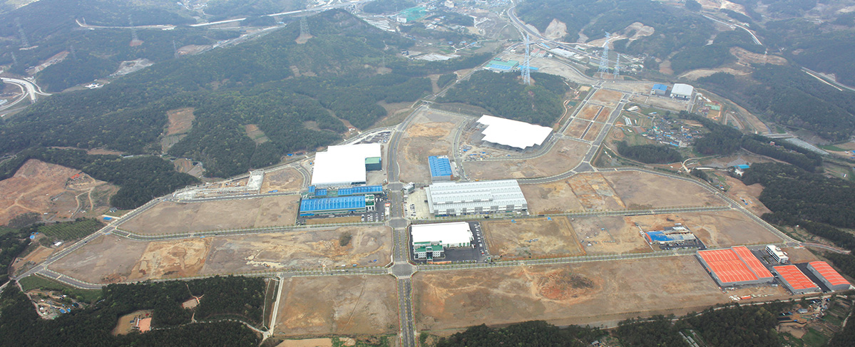 장안일반산업단지 조성사업 현장