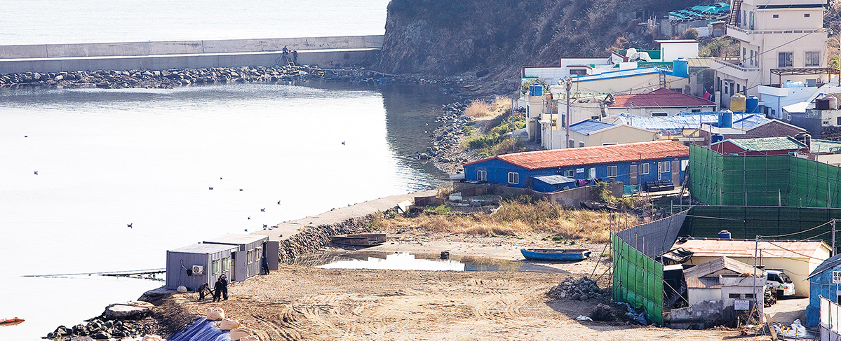 동삼하리지구 도시개발사업 현장