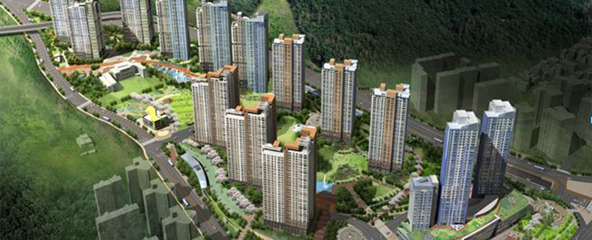 대연혁신도시 개발사업 조감도