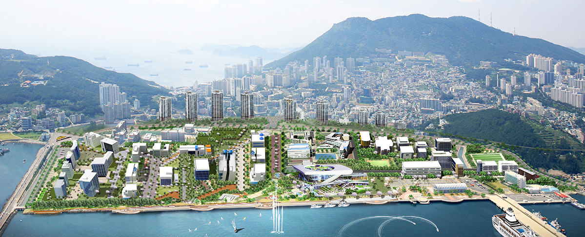 동삼혁신도시 개발사업 조감도