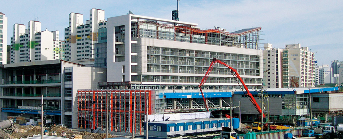 부산유스호스텔 아르피나 건립사업 현장