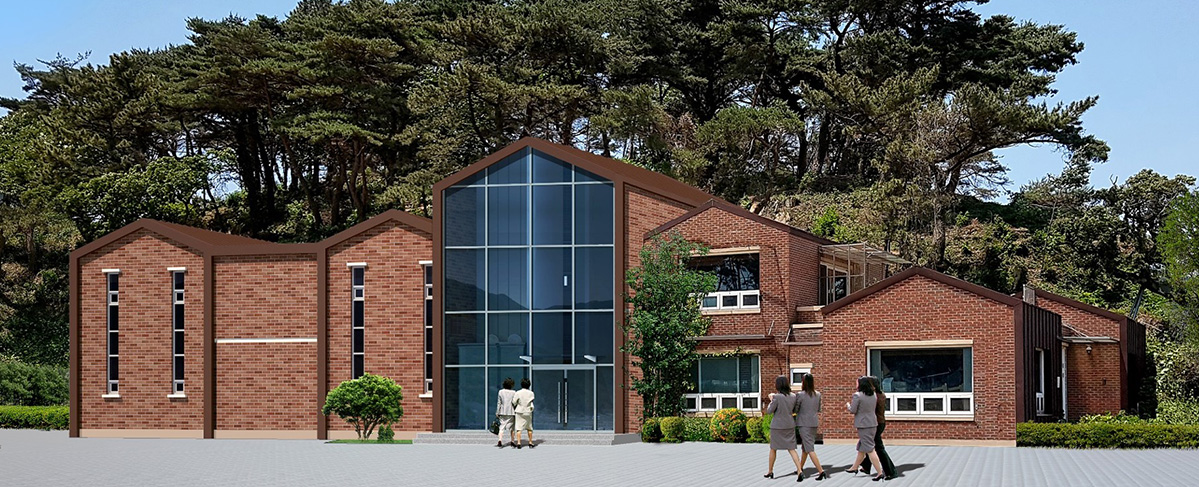 녹산고향동산기념관 조감도