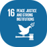 16.PEACE, JUSTICE AND STRONG INSTITUTIONS