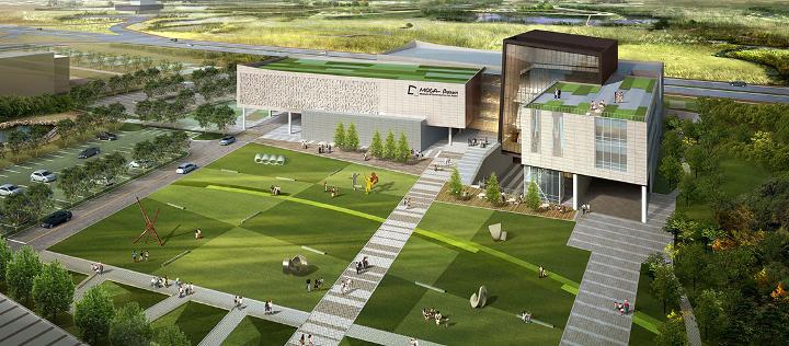 부산현대미술관 건립사업 조감도