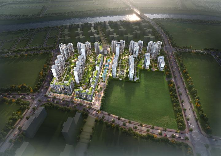 에코델타시티 24BL 공공분양주택 조감도