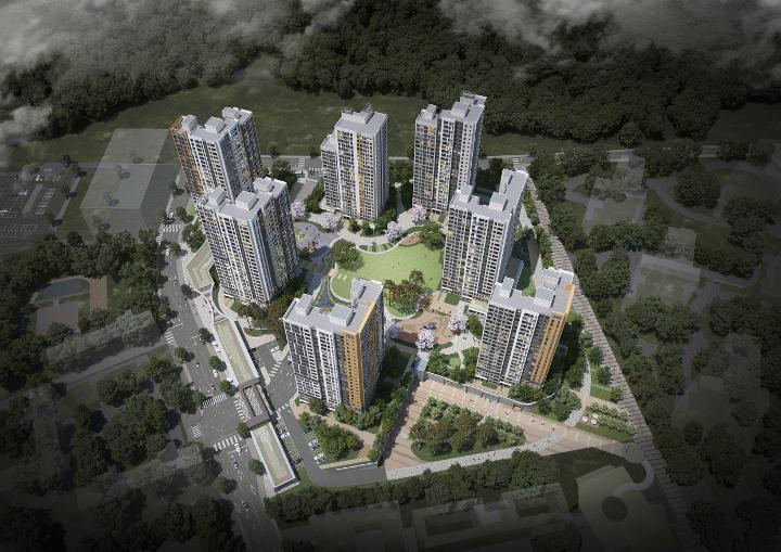 일광지구 4BL 통합공공임대주택 조감도