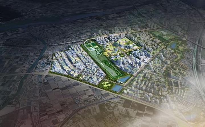 부산 연구개발특구(첨단복합지구) 개발사업 조감도