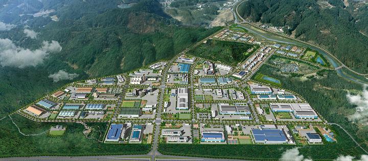 장안일반산업단지 조성사업 조감도