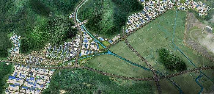 미음산업단지 조성사업 조감도