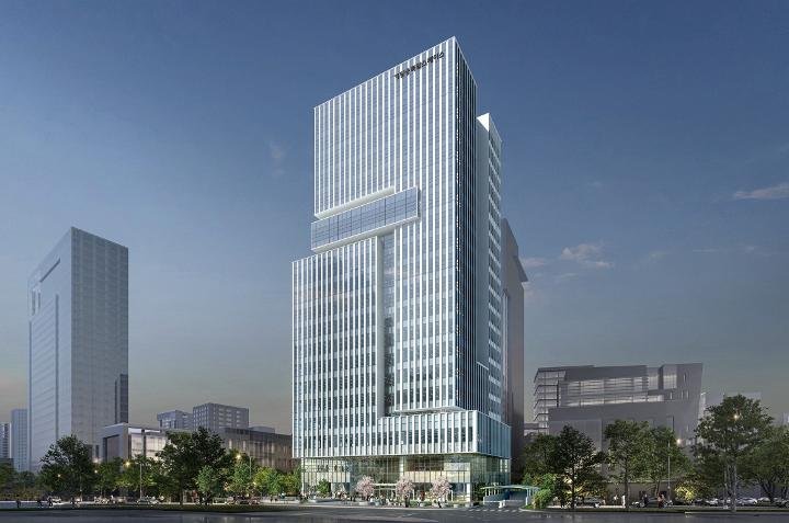 게임융복합스페이스 건립사업 조감도